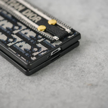 Luxury Fabric Strap Case