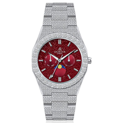 Iced transporter - Big diamond bezel - Fully iced strap
