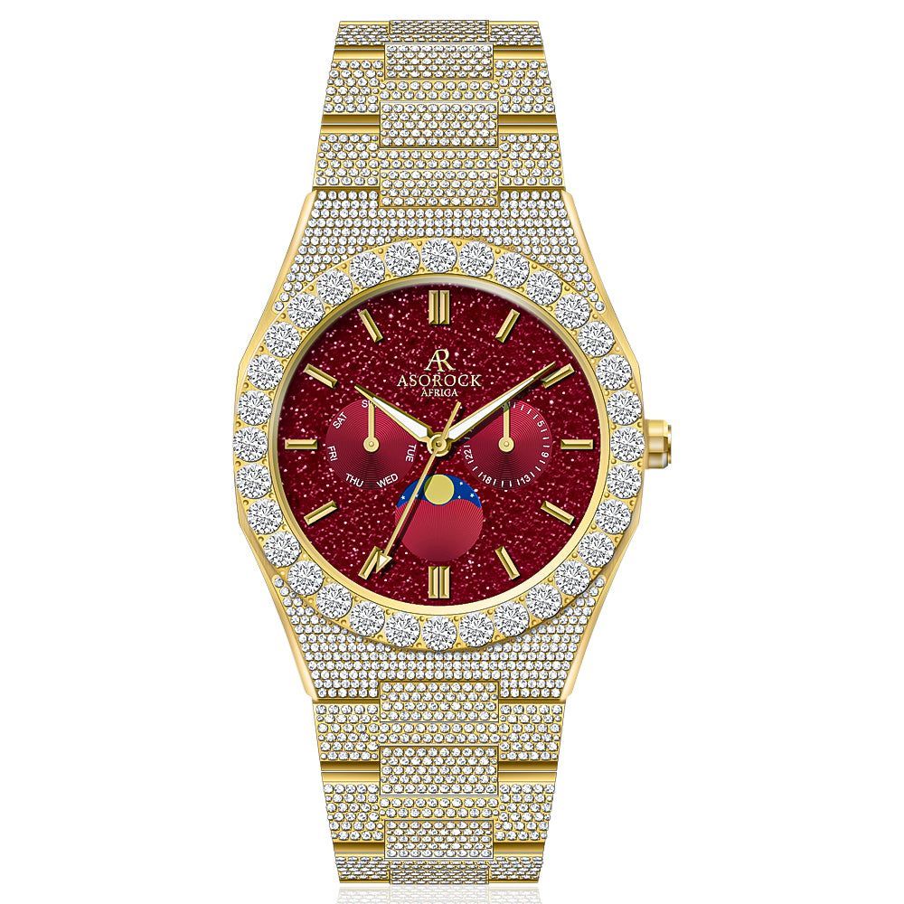 Iced transporter - Big diamond bezel - Fully iced strap