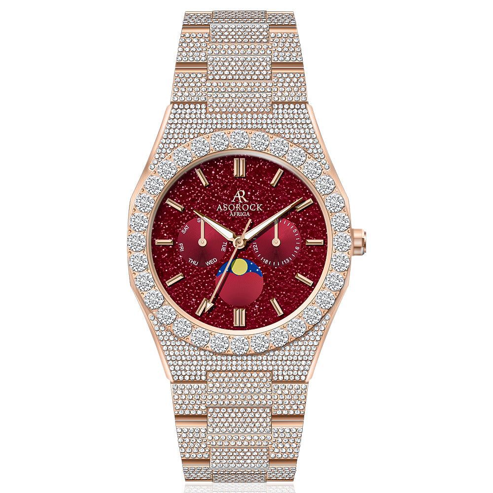 Iced transporter - Big diamond bezel - Fully iced strap
