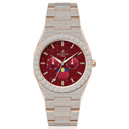 Iced transporter - Big diamond bezel - Fully iced strap