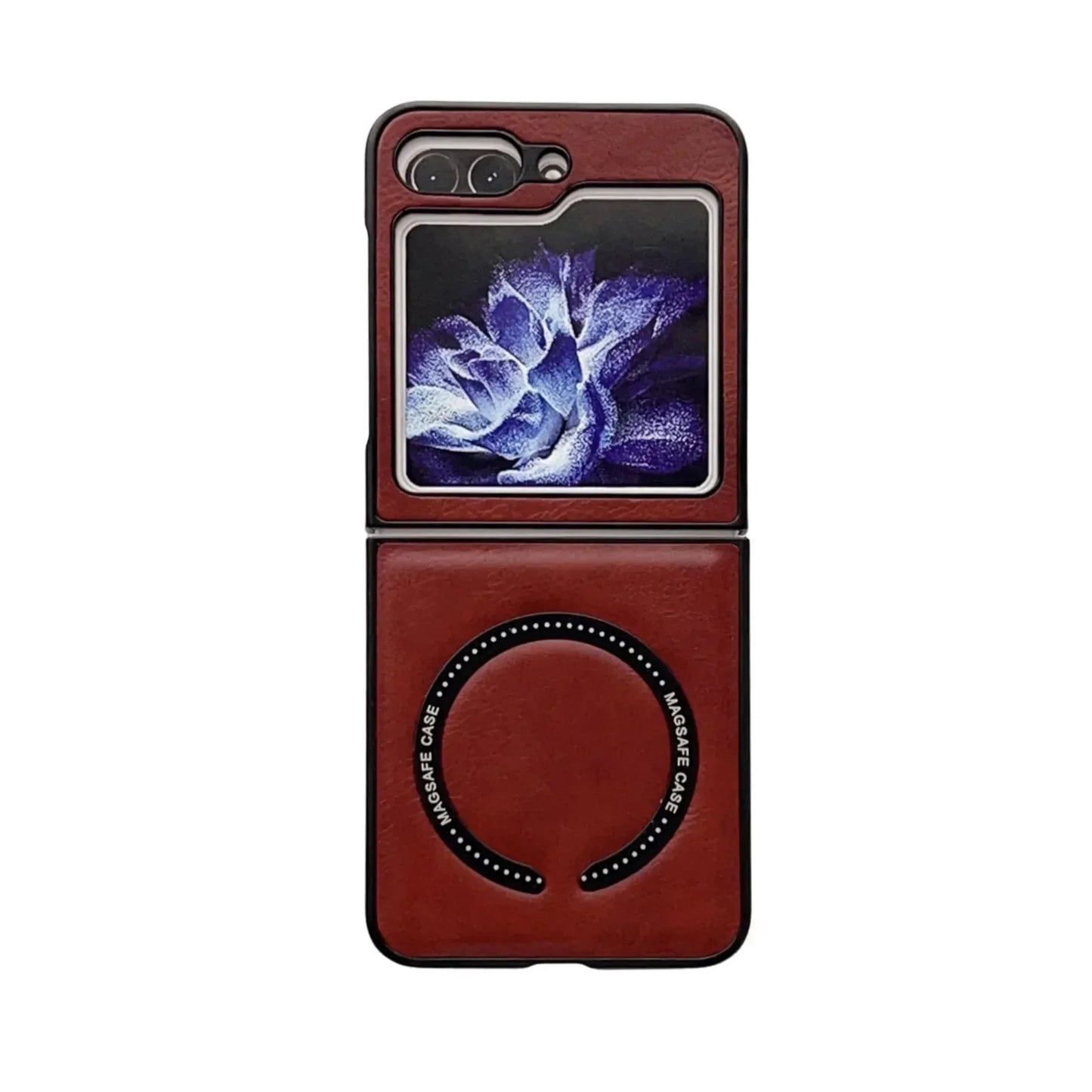 Samsung Z Flip Leather Phone Case