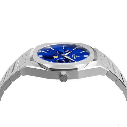 Silver/Blue Transporter