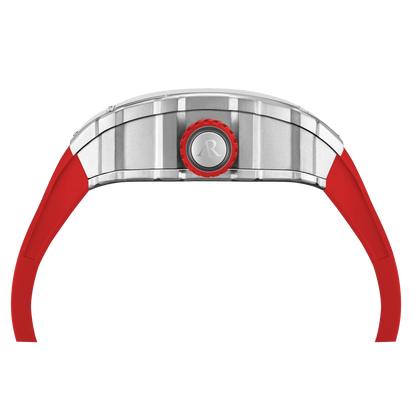 Silver/red Motorsport V2 automatic