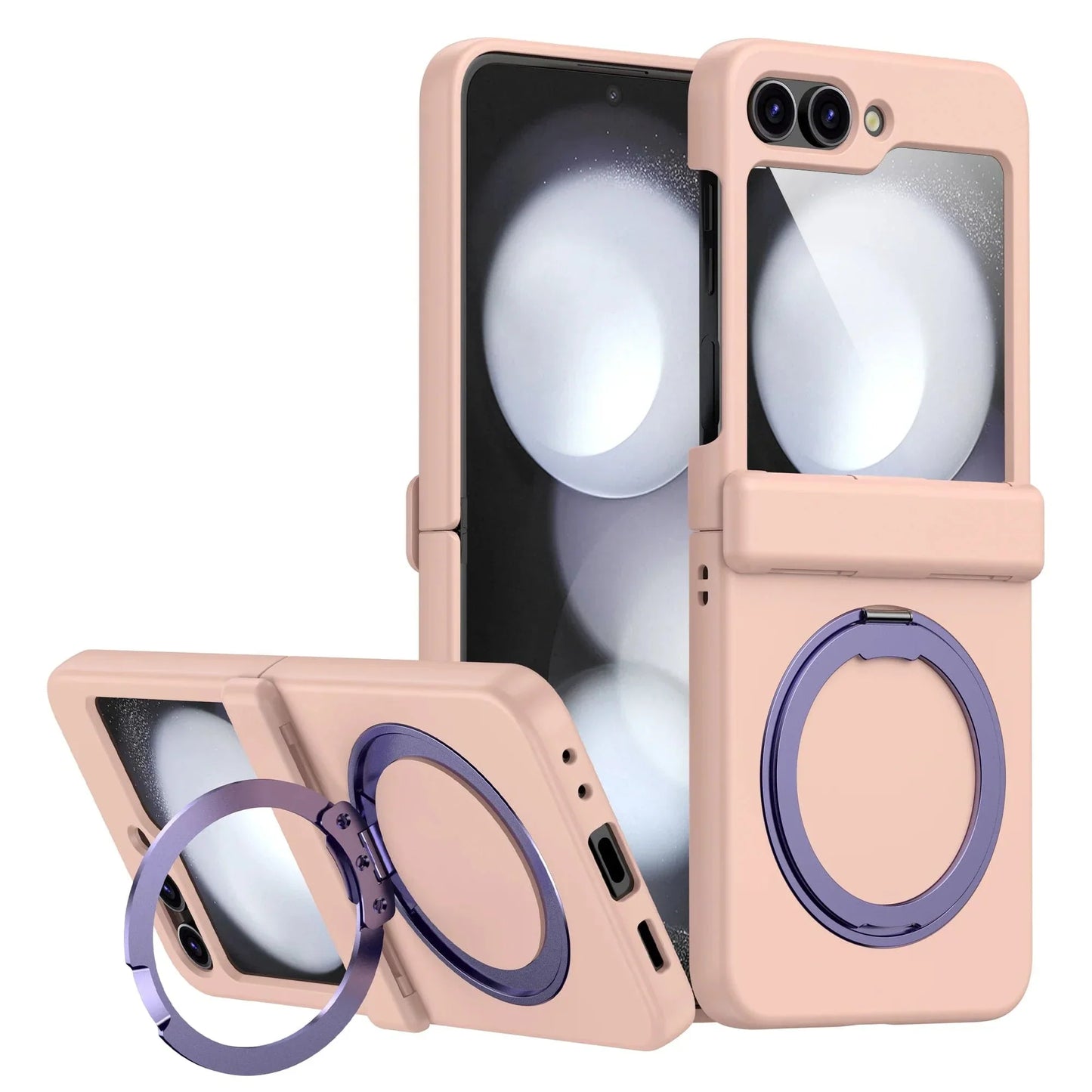 Samsung Z Flip Ring Holder Protective Case