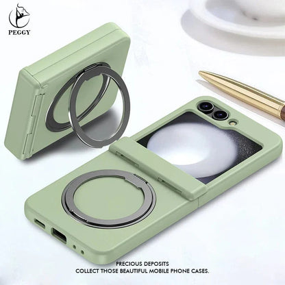 Samsung Z Flip Ring Holder Protective Case