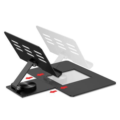 WorkDesk Pro™ Z Fold Wireless Keyboard & 360° Multi-Angle Stand Set