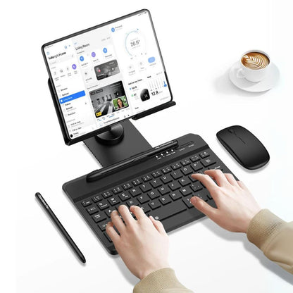 WorkDesk Pro™ Z Fold Wireless Keyboard & 360° Multi-Angle Stand Set